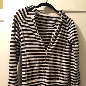 Gap Active Striped Zip-Up